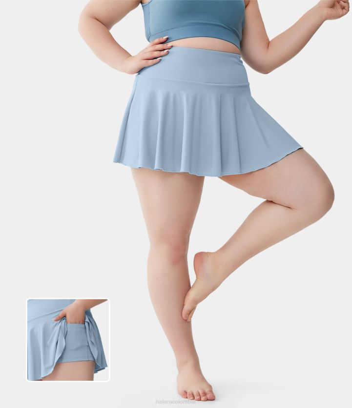 fondos ángel cae BBV2NZ542 mujer Halara Falda de tenis 2 en 1 airy softlyzero de todos los días, tacto fresco, falda de talla grande, maravillosa