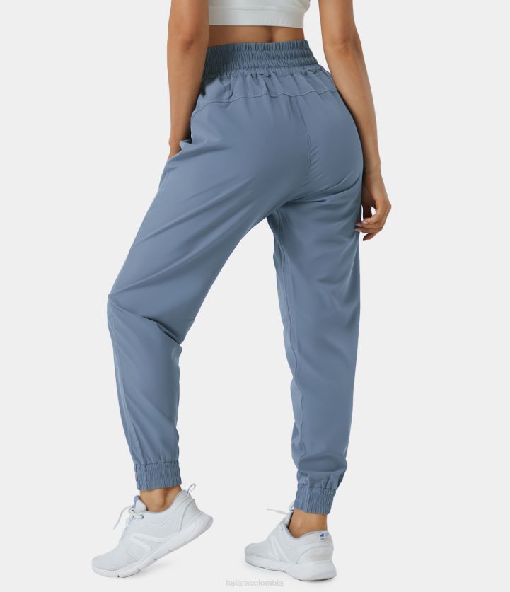 ropa activa troposfera BBV2NZ7 mujer Halara joggers casuales con cintura elástica y talle alto